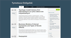 Desktop Screenshot of doligalski.net