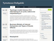 Tablet Screenshot of doligalski.net